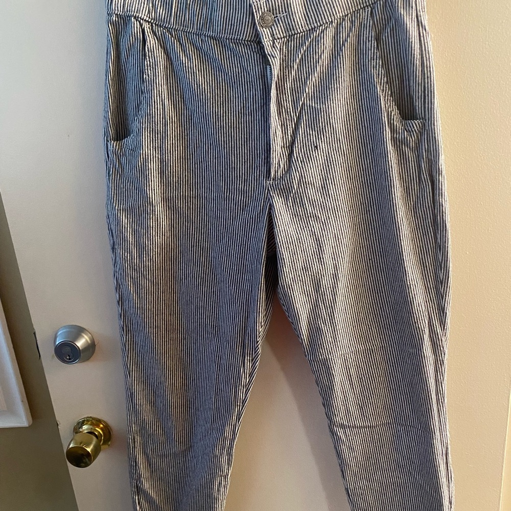 Black and White Professionals Pants